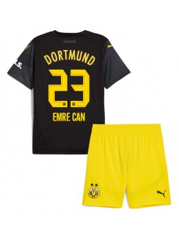 Borussia Dortmund Emre Can #23 Replika Borta Kläder Barn 2024-25 Kortärmad (+ byxor)